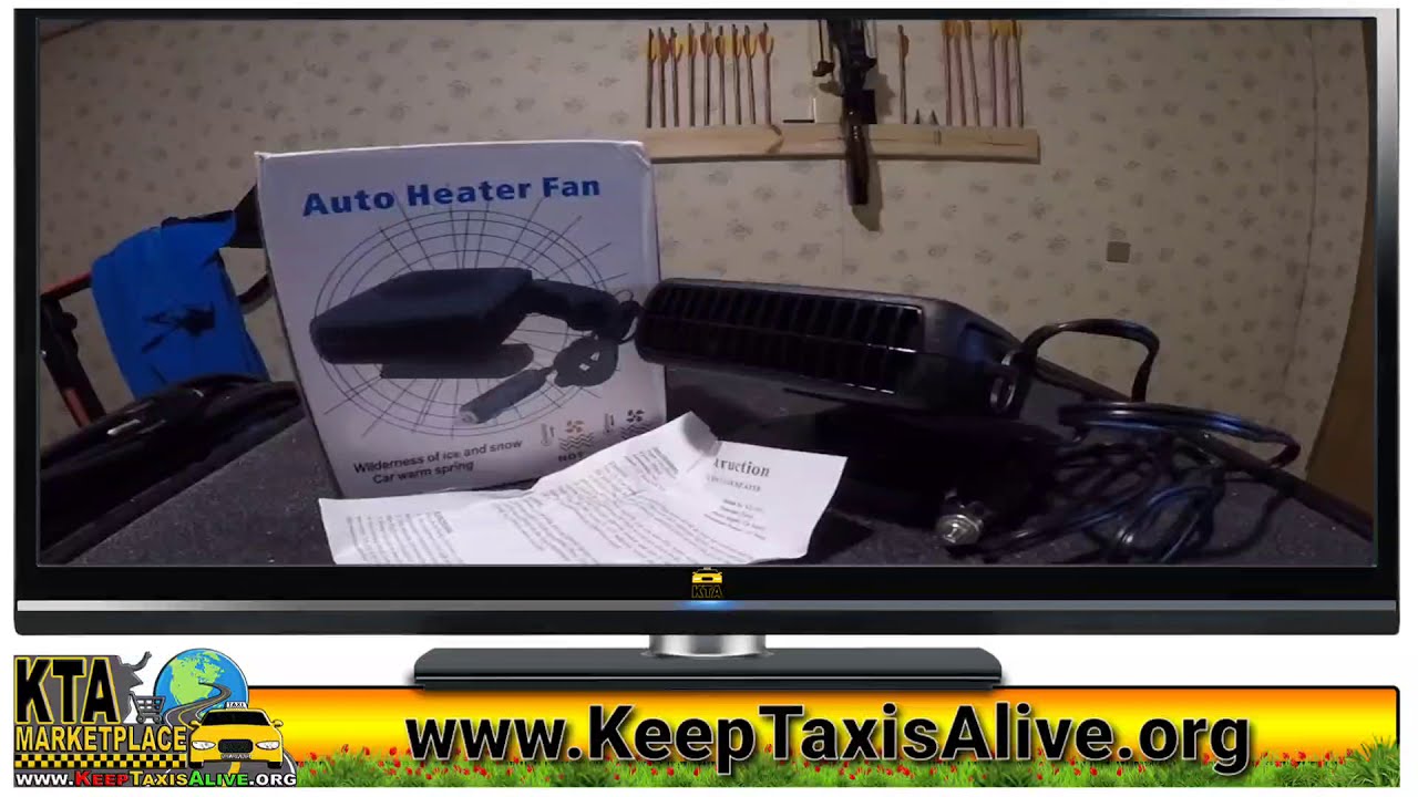 Audew 12V24V 200W Dual Electric Car Cooler & Heater Defroster