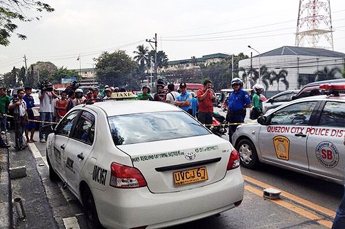 Cabbie stabbed dead by taxi passenger in QC (Quezon City, Philippines)