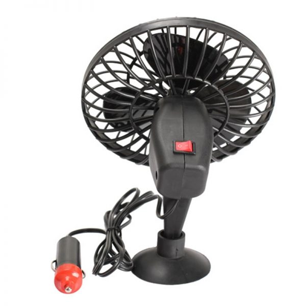 VODOOL 12/24V Portable Car Oscillating Clip-On Cooling Fan (2 Models) - Image 9
