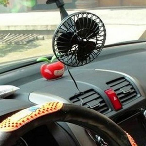 VODOOL 12/24V Portable Car Oscillating Clip-On Cooling Fan (2 Models) - Image 10
