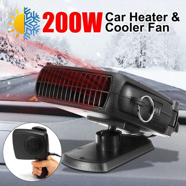 Audew 12V/24V 200W Dual Electric Car Cooler & Heater Defroster