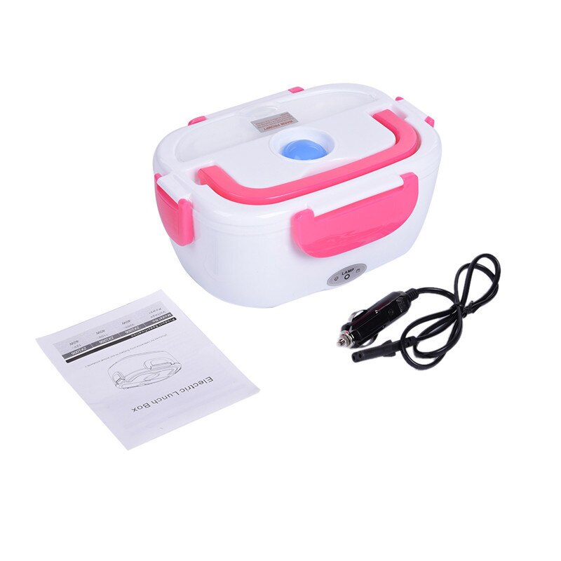 BECORNCE 12V 40W Portable Car Lunch Box & Electric Food Warmer