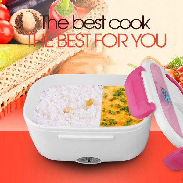 BECORNCE 12V 40W Portable Car Lunch Box & Electric Food Warmer - Image 5