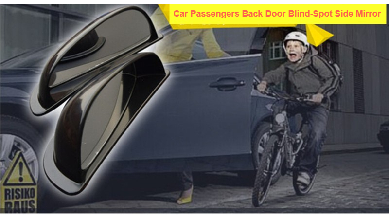 Car Passengers Back Door Blind-Spot Side Mirror (2PCS)