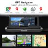 ANSTAR 8'' Touch Screen Dual Lens Car Dash Cam & Android GPS Navigator - Image 3