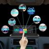 ANSTAR 8'' Touch Screen Dual Lens Car Dash Cam & Android GPS Navigator - Image 2