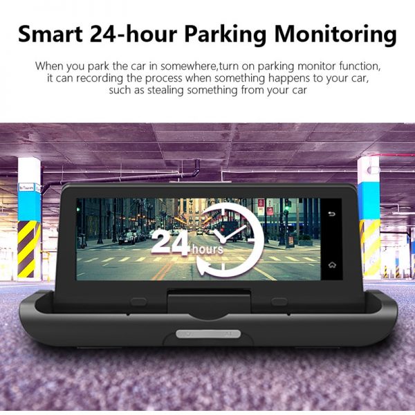 ANSTAR 8'' Touch Screen Dual Lens Car Dash Cam & Android GPS Navigator - Image 5