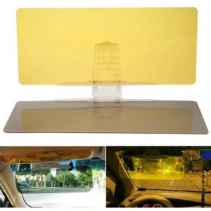 Anti-Glare Anti-UV Sun Visor for Day & Night Driving