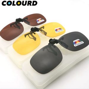 COLOURD Clip-On Polarized Sunshade Lenses