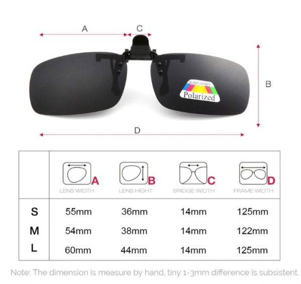 COLOURD Clip-On Polarized Sunshade Lenses - Image 5