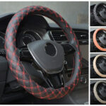 DERMAY Premium Skid-Proof Steering Wheel Cover