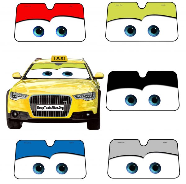 Disney Cars Design Windshield Sun Cover (Universal)