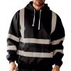 Premium Safety Reflective Hooded Sweatshirt - Image 3