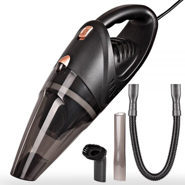 CARAYMIN Portable Car Vacuum (120W 5000PA Suction) for Wet and Dry Cleaning - Image 2