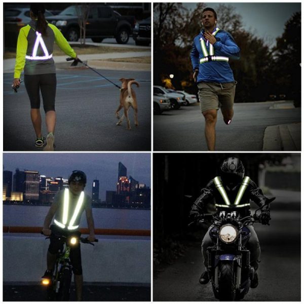 Unisex Outdoor Warning Reflective Safety Vest - Image 4