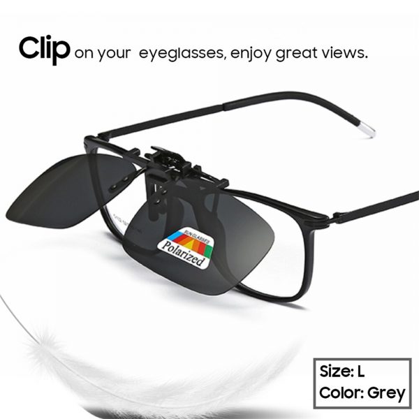 COLOURD Clip-On Polarized Sunshade Lenses - Image 3