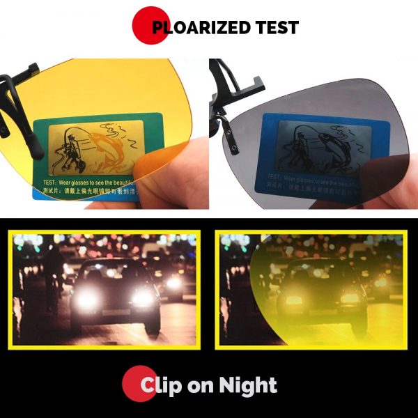 COLOURD Clip-On Polarized Sunshade Lenses - Image 2