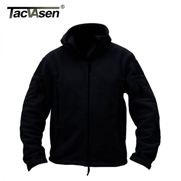 TACVASEN Premium Cashmere Hooded Winter Jacket - Image 3