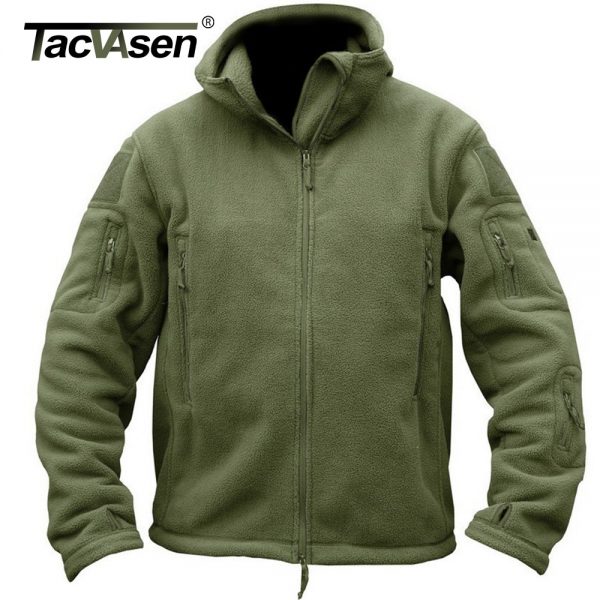TACVASEN Premium Cashmere Hooded Winter Jacket - Image 5