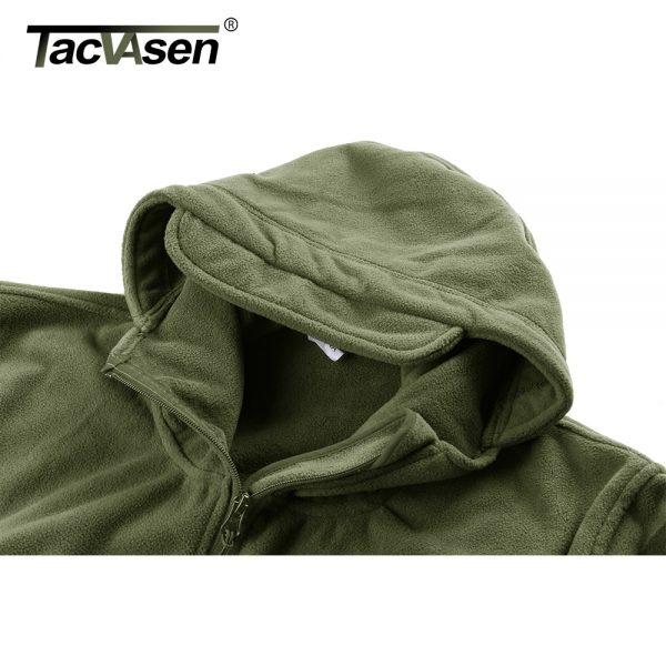 TACVASEN Premium Cashmere Hooded Winter Jacket - Image 6