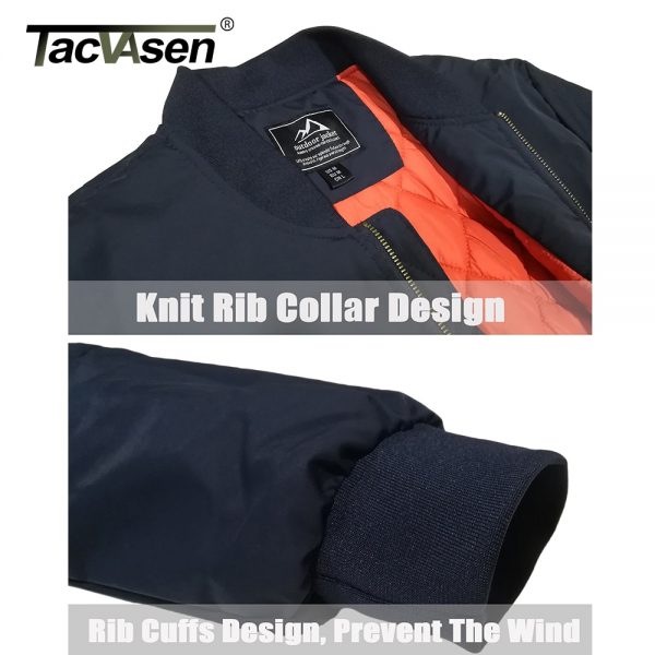 TACVASEN Premium Baseball Style Winter Jacket - Image 4