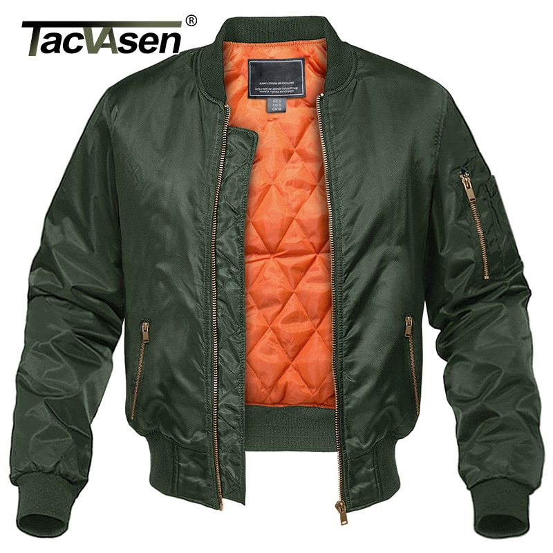 TACVASEN Premium Baseball Style Winter Jacket