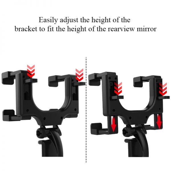 XMXCZKJ Rearview Mirror Car Phone Mount - Image 3