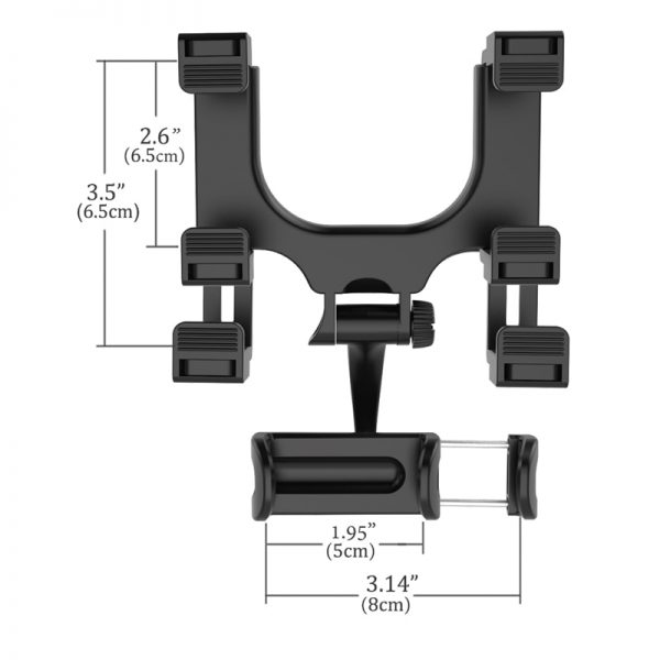 XMXCZKJ Rearview Mirror Car Phone Mount - Image 6