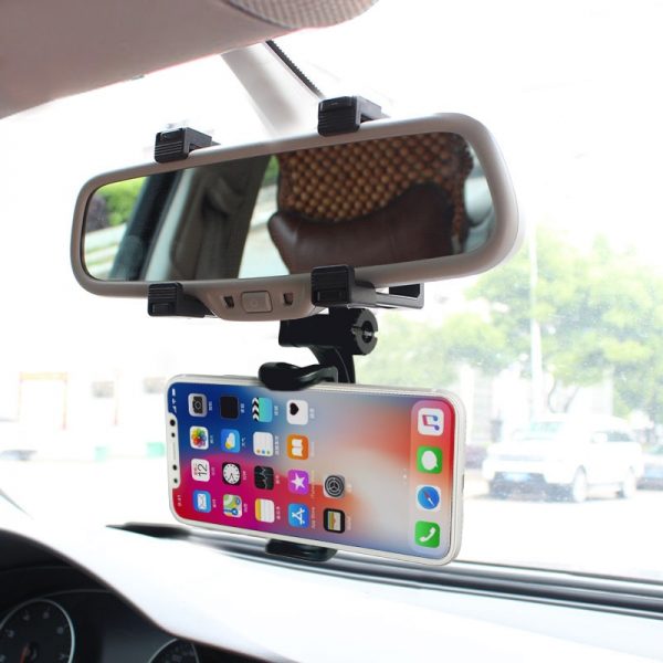 XMXCZKJ Rearview Mirror Car Phone Mount - Image 2