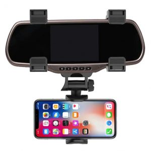 XMXCZKJ Rearview Mirror Car Phone Mount