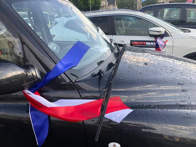 Charity cabs for Military Veterans got vandalized