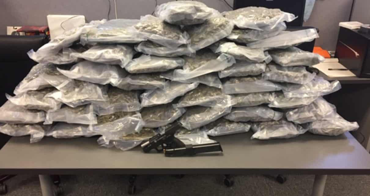 Over 46lbs of marijuana found in an Uber vehicle (Arizona, USA)