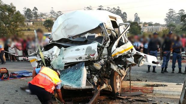 Taxi driver killed while transporting kids to school in N2 collision