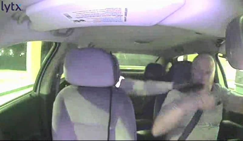 Taxi driver shot during robbery, incident caught on camera