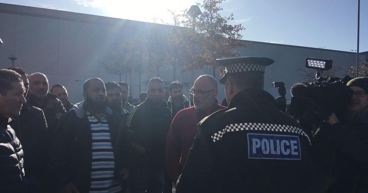 Leeds taxi drivers stage protest outside Elland Road Police Station over violent attacks