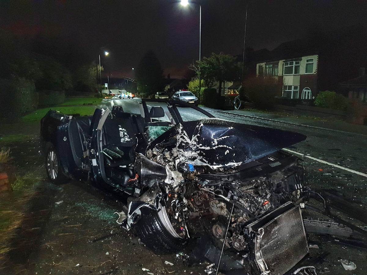 Manchester taxi driver left seriously injured in hit and run road crash