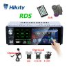 HIKITY P5130 RDS Car Stereo with 4.1” Touch Screen, Microphone & Camera Support
