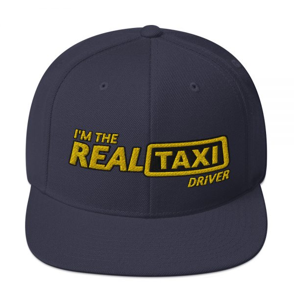“I'M THE REAL TAXI DRIVER - v2” Embroidered Yupoong Snapback Hat - Image 18