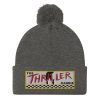 “THE THRILLER CABBIE” Embroidered Pom-Pom Beanie - Image 5