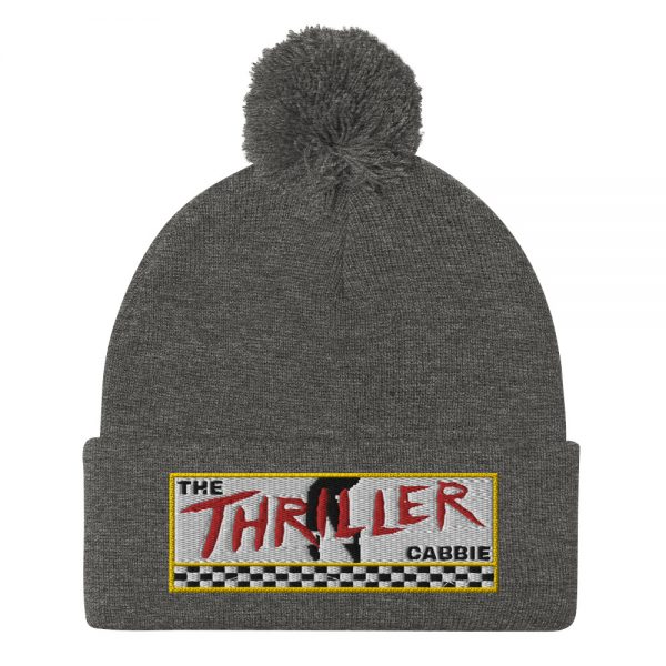 “THE THRILLER CABBIE” Embroidered Pom-Pom Beanie - Image 5