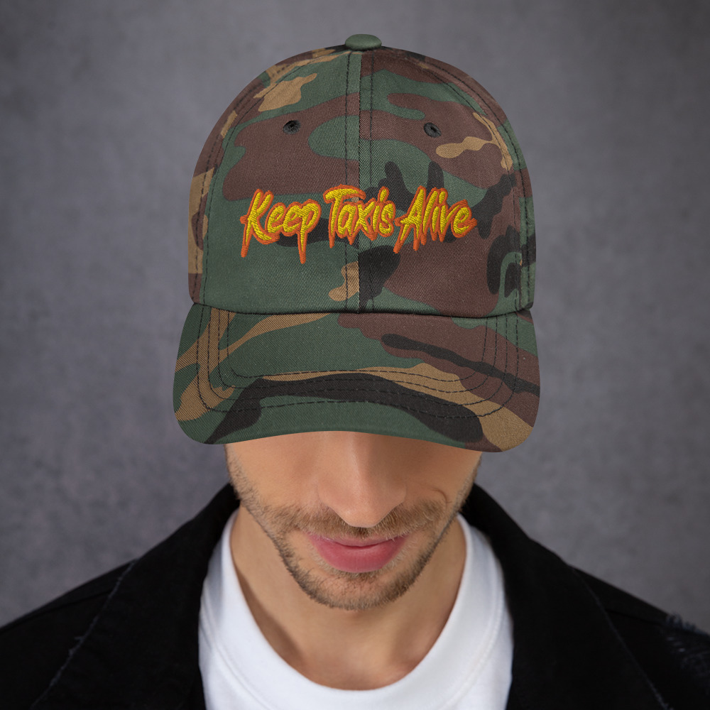 “KEEP TAXIS ALIVE – v2” Embroidered Yupoong Dad Hat