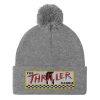 “THE THRILLER CABBIE” Embroidered Pom-Pom Beanie - Image 7