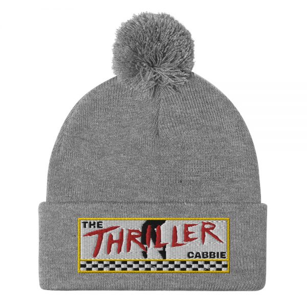 “THE THRILLER CABBIE” Embroidered Pom-Pom Beanie - Image 7