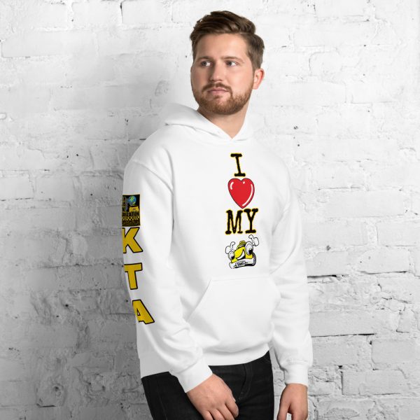 "I LOVE MY TAXI" Premium Soft & Heavy Blend Hoodie - Image 2
