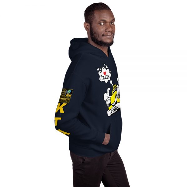 "I LOVE TAXIS" Premium Soft & Heavy Blend Hoodie - Image 9