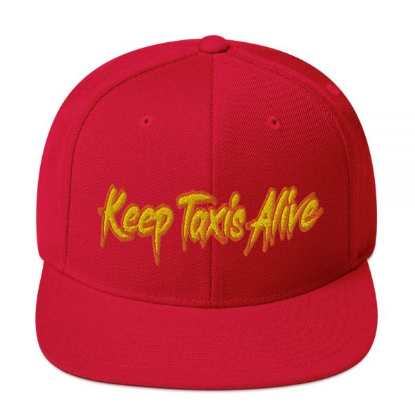 “KEEP TAXIS ALIVE - v2” Embroidered Yupoong Snapback Hat - Image 39