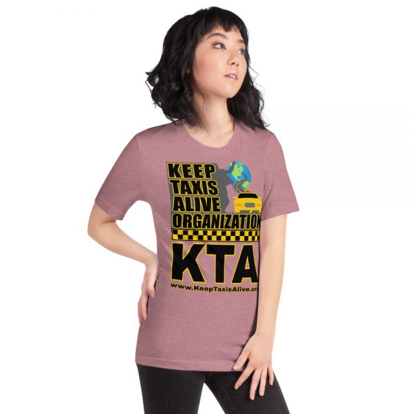 “KEEP TAXIS ALIVE ORGANIZATION” Premium Bright Color T-Shirt - Image 9