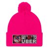 “SAY NO TO UBER – v2” Embroidered Pom-Pom Beanie - Image 12