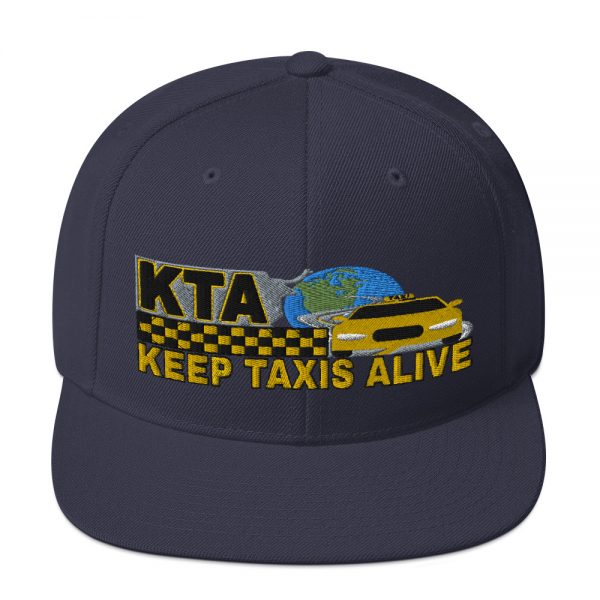 “KEEP TAXIS ALIVE - v1” Embroidered Yupoong Snapback Hat - Image 17