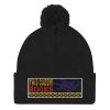 “THIS CABBIE ROCKS” Embroidered Pom-Pom Beanie - Image 2